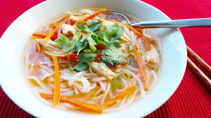 Asian Chicken Noodle Soup - Kinda Sorta Simple