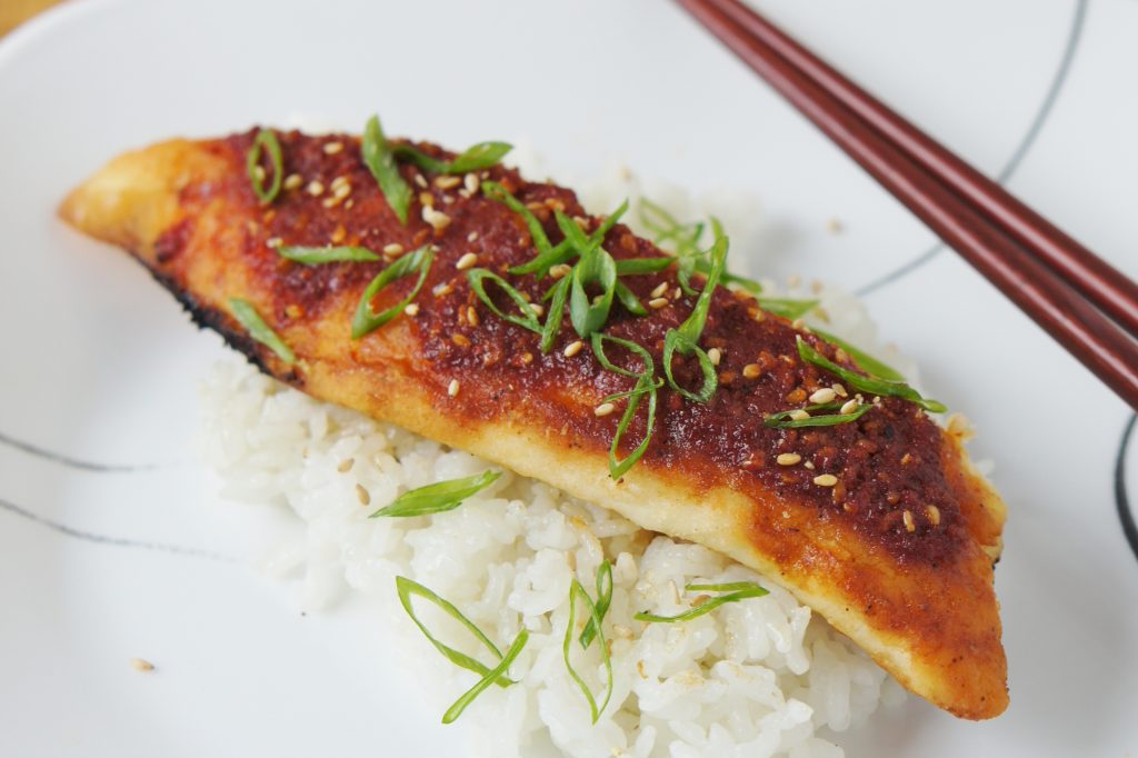 Spicy Korean Tilapia Kinda Sorta Simple