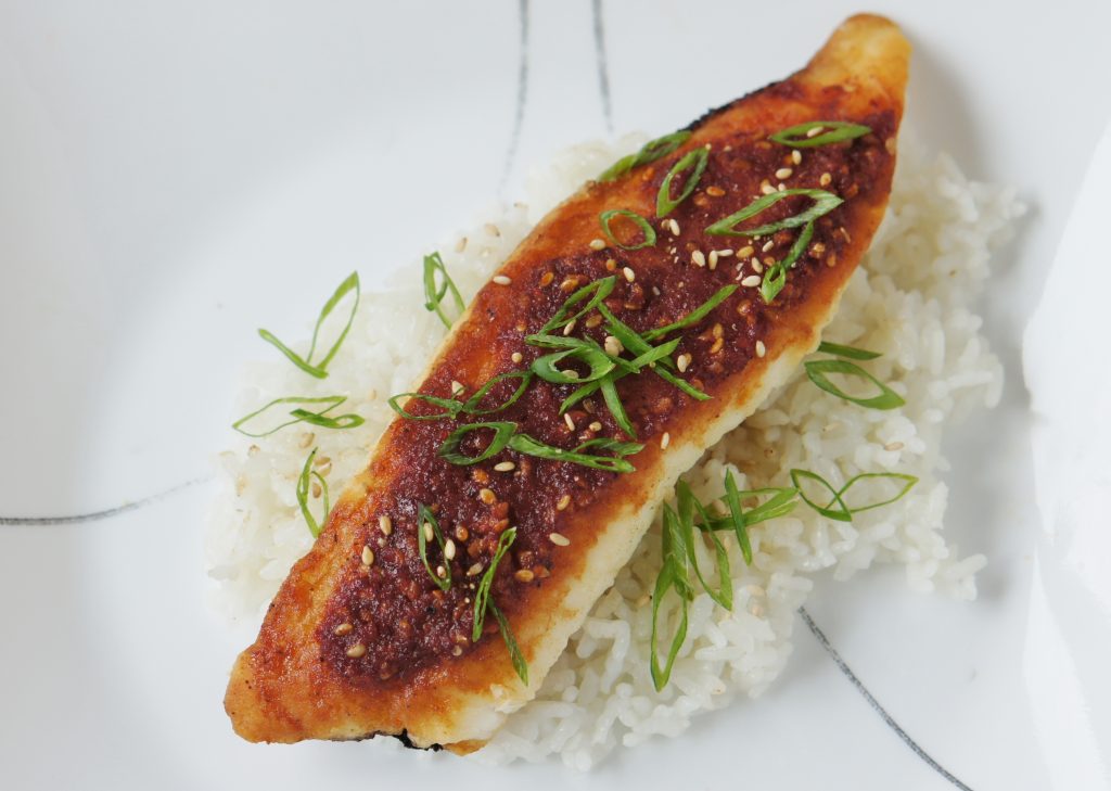 Spicy Korean Tilapia