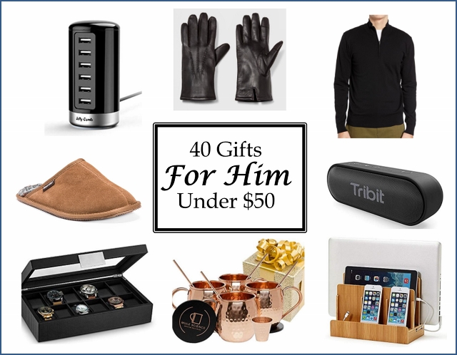 40 Gifts for Him Under $50 - Kinda Sorta Simple